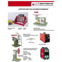 UTSTYR FOR TIG AUTOMATISERING