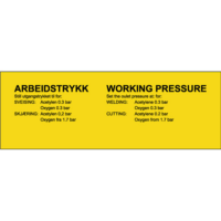 ARBEIDSTRYKK (MARITIM NORSK/ENG.)