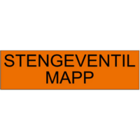 GASSKILT (STENGEVENTIL MAPP)