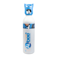 ALBEE NY EIE GASSFLASKE -OKSYGEN Full 11 liter.