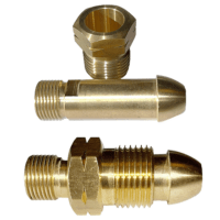 OVERGANG PROPANFLASKE INDUSTRI TIL 3/8BSP RH UTV