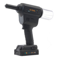 POWER RIVETS R64XL 2 BATT 2,0 AH 5 CELL 2,4-6,4 KOMPLETT