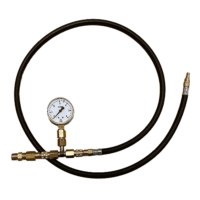 BETRO-LOCK SLANGE 1/4" M/MANOMETER OG HURTIGKOBLING