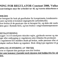  BRUKSANVISNING FLASKEREG. GENERELL