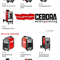 Cebora produkter